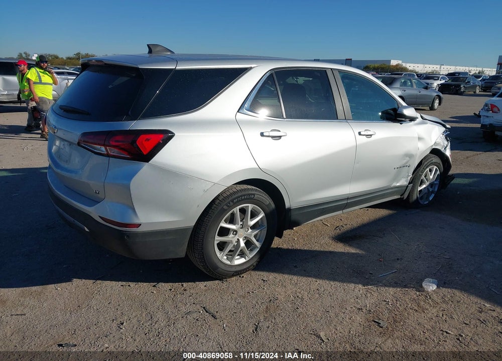 2022 CHEVROLET EQUINOX FWD LT VIN: 3GNAXKEV5NL107207