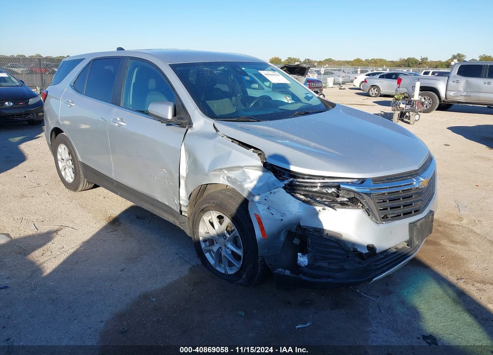2022 CHEVROLET EQUINOX FWD LT VIN: 3GNAXKEV5NL107207