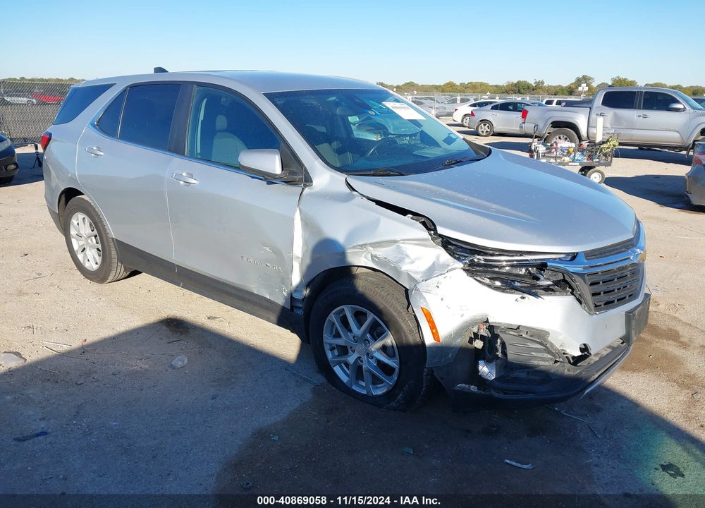 2022 CHEVROLET EQUINOX FWD LT VIN: 3GNAXKEV5NL107207