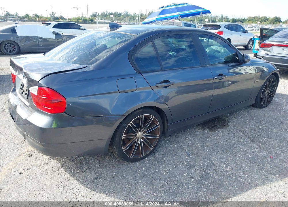 2007 BMW 328XI VIN: WBAVC73547KP32706