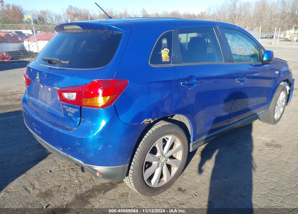 2015 MITSUBISHI OUTLANDER SPORT ES VIN: 4A4AR3AW4FE024613