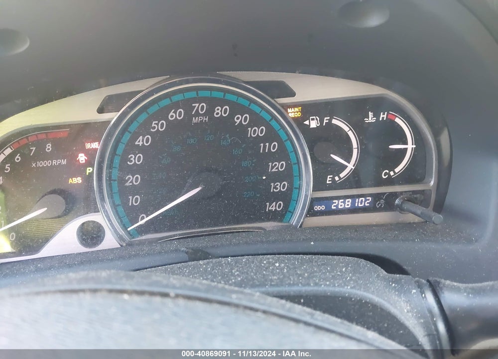 2009 TOYOTA VENZA VIN: 4T3ZE11A69U012927