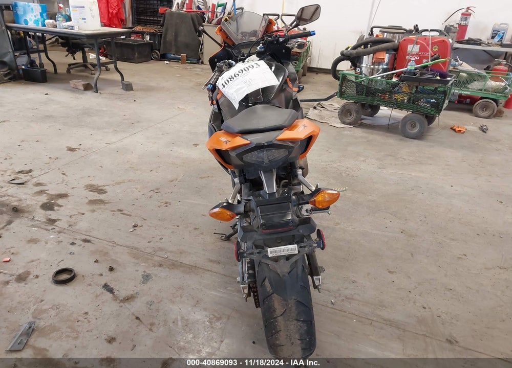 2017 HONDA CBR500 R VIN: MLHPC4417H5400035