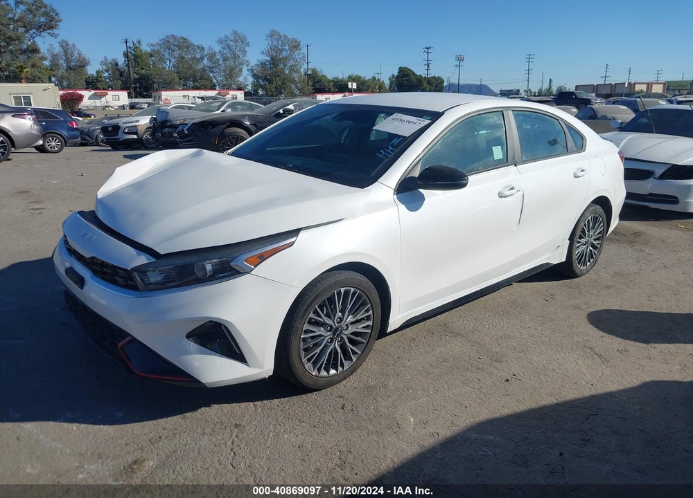 2022 KIA FORTE GT LINE VIN: 3KPF54AD1NE491021