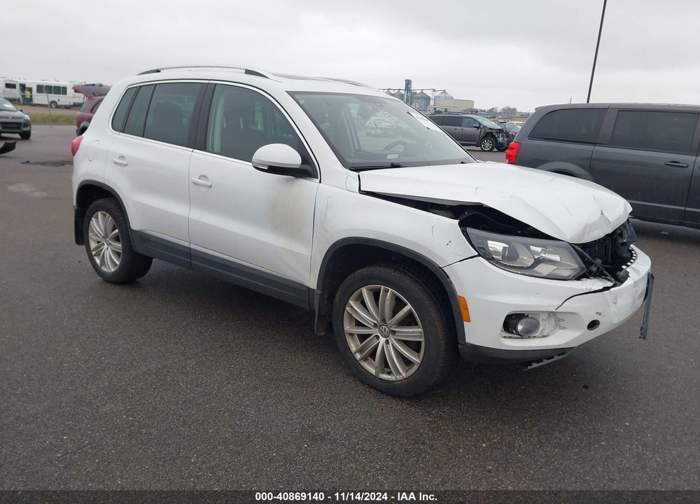 2016 VOLKSWAGEN TIGUAN SE VIN: WVGBV7AX6GW602726