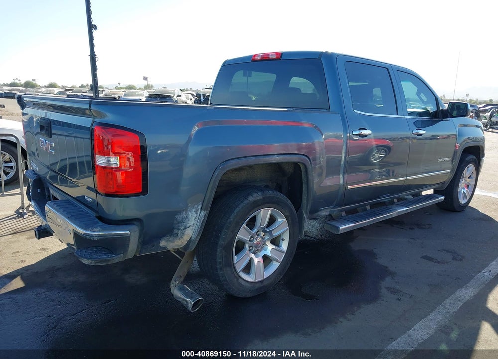2014 GMC SIERRA 1500 SLT VIN: 3GTP1VEC3EG321481
