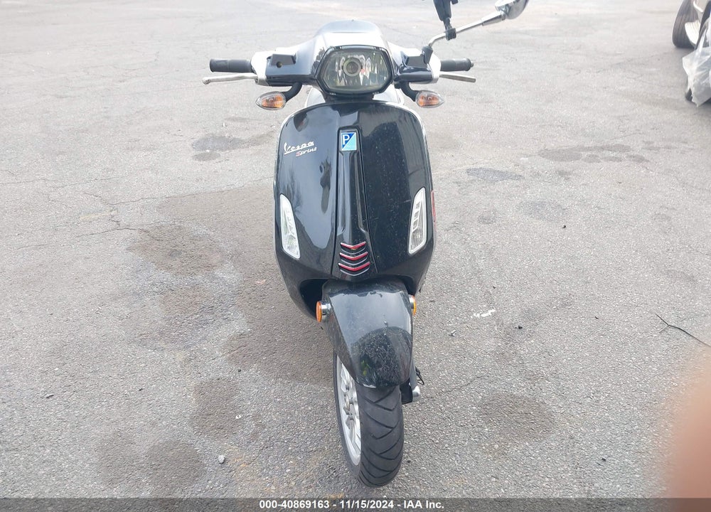 2017 VESPA SPRINT 150 3V VIN: ZAPM818G1H5401930