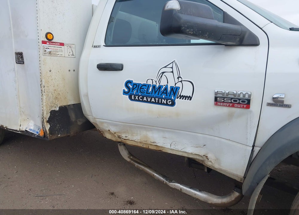 2012 RAM 5500 CHASSIS ST/SLT VIN: 3C7WDNBL0CG211589