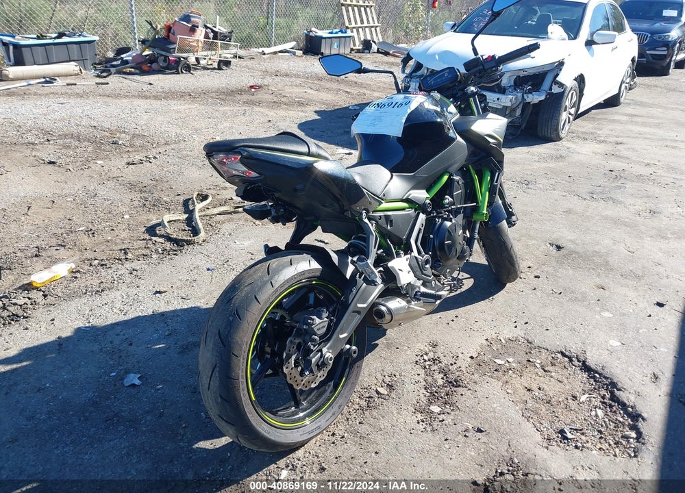 2022 KAWASAKI ER650 L VIN: ML5EREL14NDA72667