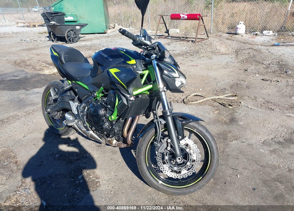 2022 KAWASAKI ER650 L VIN: ML5EREL14NDA72667