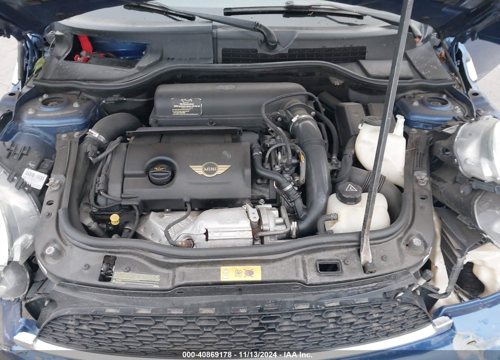 2013 MINI COUPE COOPER S VIN: WMWSX3C53DT466326