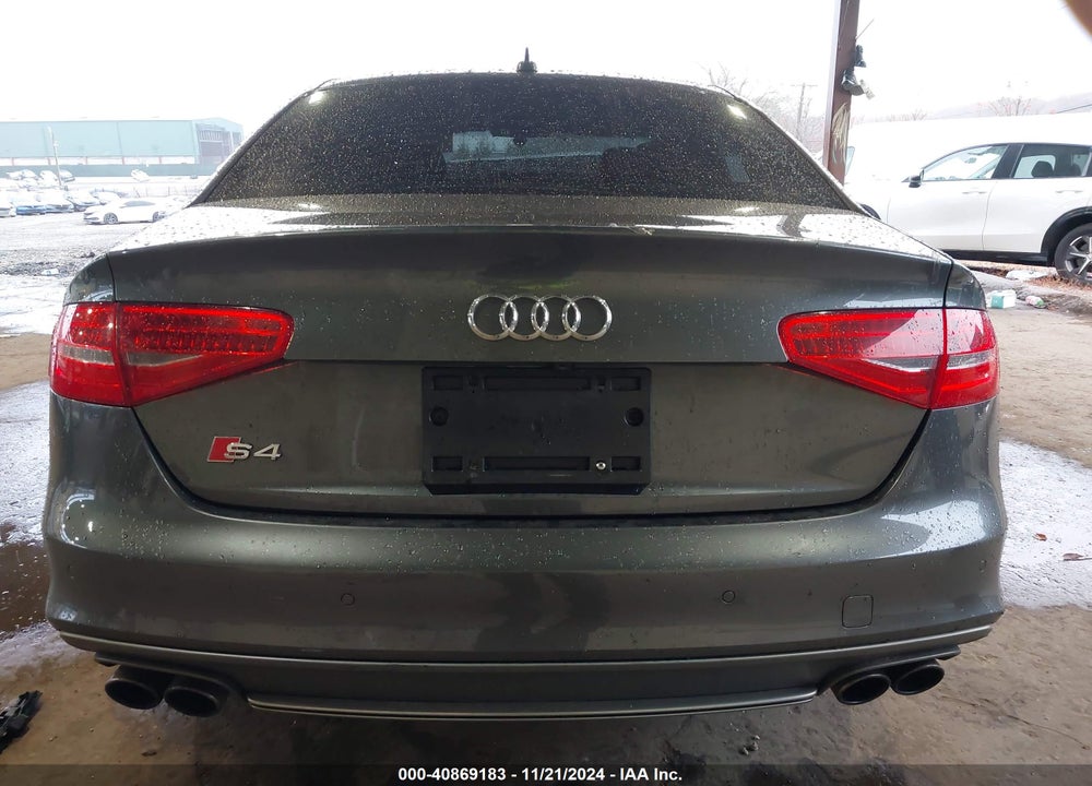 2015 AUDI S4 VIN: WAUBGAFL2FA116263