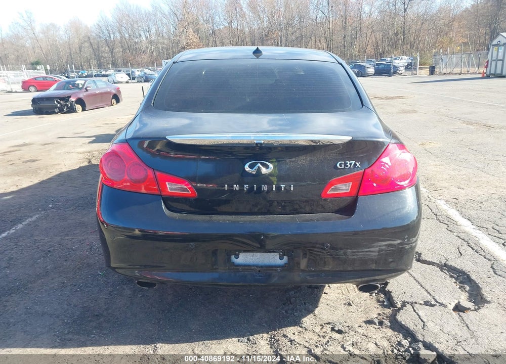 2012 INFINITI G37X VIN: JN1CV6AR7CM974752
