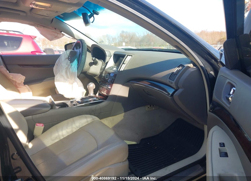 2012 INFINITI G37X VIN: JN1CV6AR7CM974752