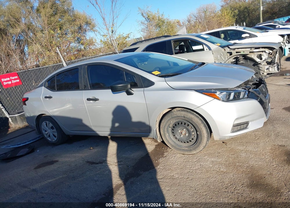 2021 NISSAN VERSA S XTRONIC CVT VIN: 3N1CN8DV0ML900296