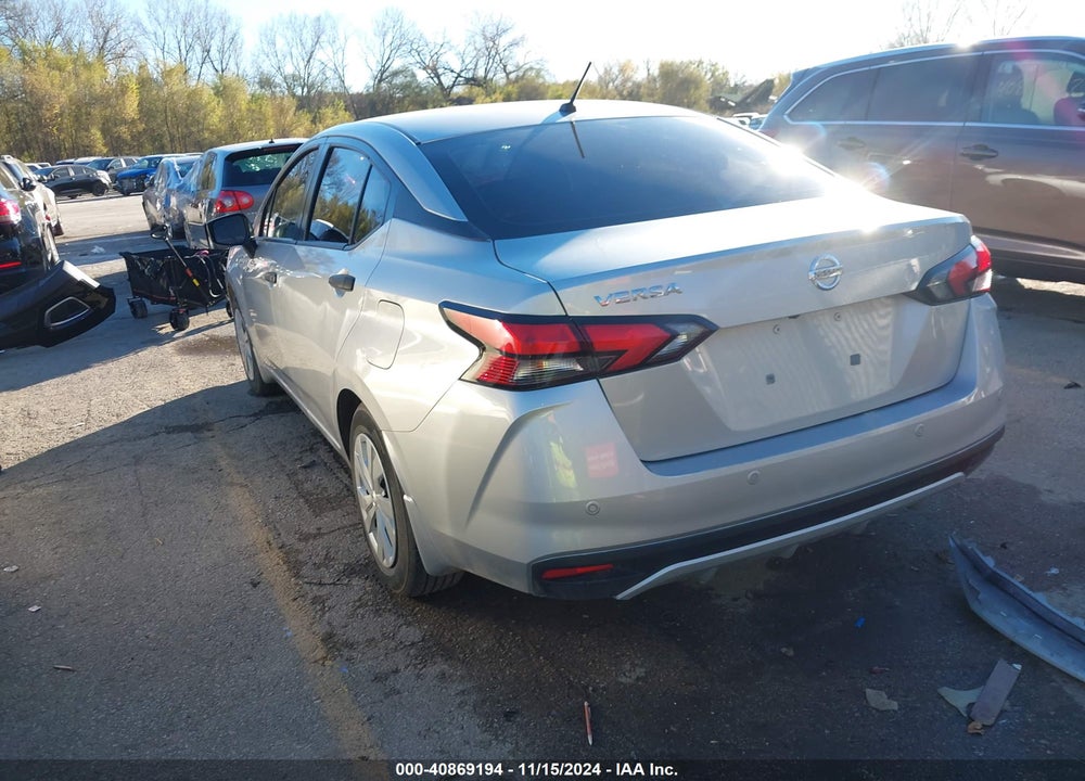 2021 NISSAN VERSA S XTRONIC CVT VIN: 3N1CN8DV0ML900296