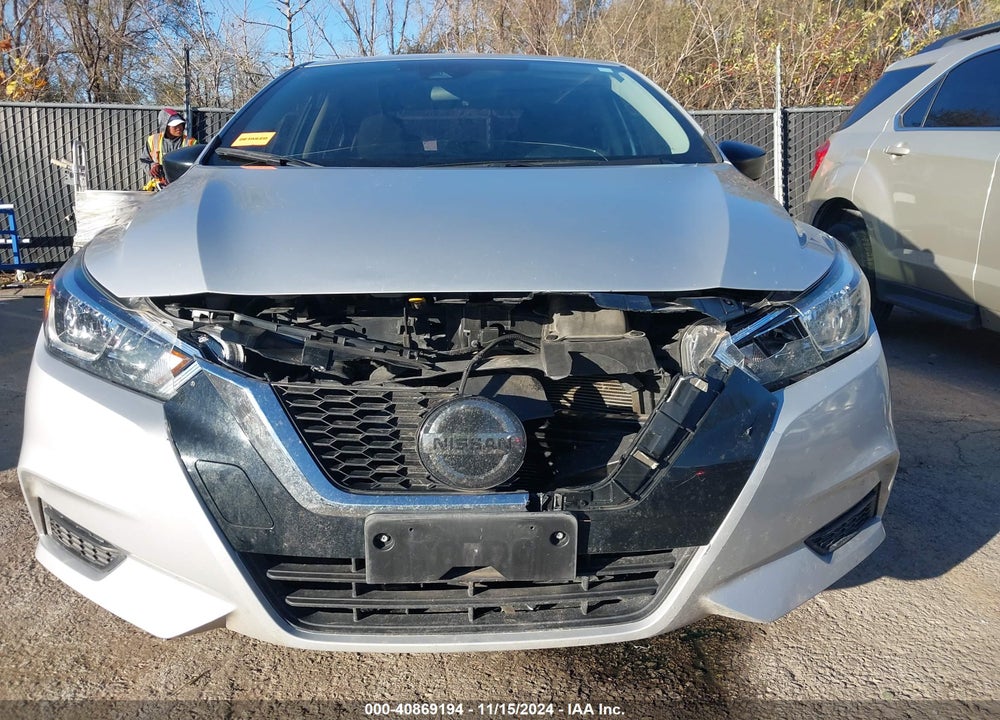 2021 NISSAN VERSA S XTRONIC CVT VIN: 3N1CN8DV0ML900296