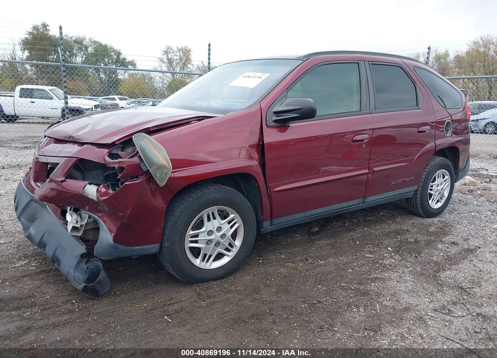 2004 PONTIAC AZTEK VIN: 3G7DA03E74S546104