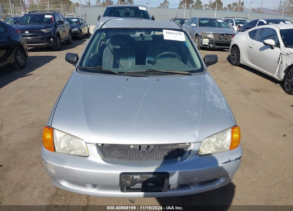 2000 MAZDA PROTEGE ES VIN: JM1BJ2211Y0212022