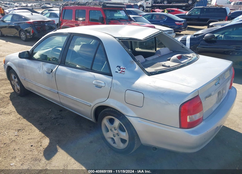 2000 MAZDA PROTEGE ES VIN: JM1BJ2211Y0212022