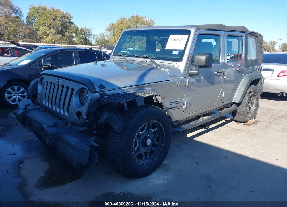 2015 JEEP WRANGLER UNLIMITED SPORT VIN: 1C4BJWDG3FL608358