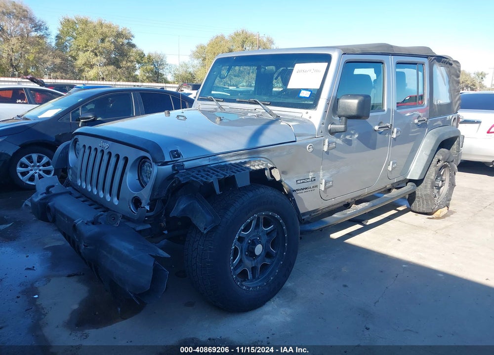 2015 JEEP WRANGLER UNLIMITED SPORT VIN: 1C4BJWDG3FL608358