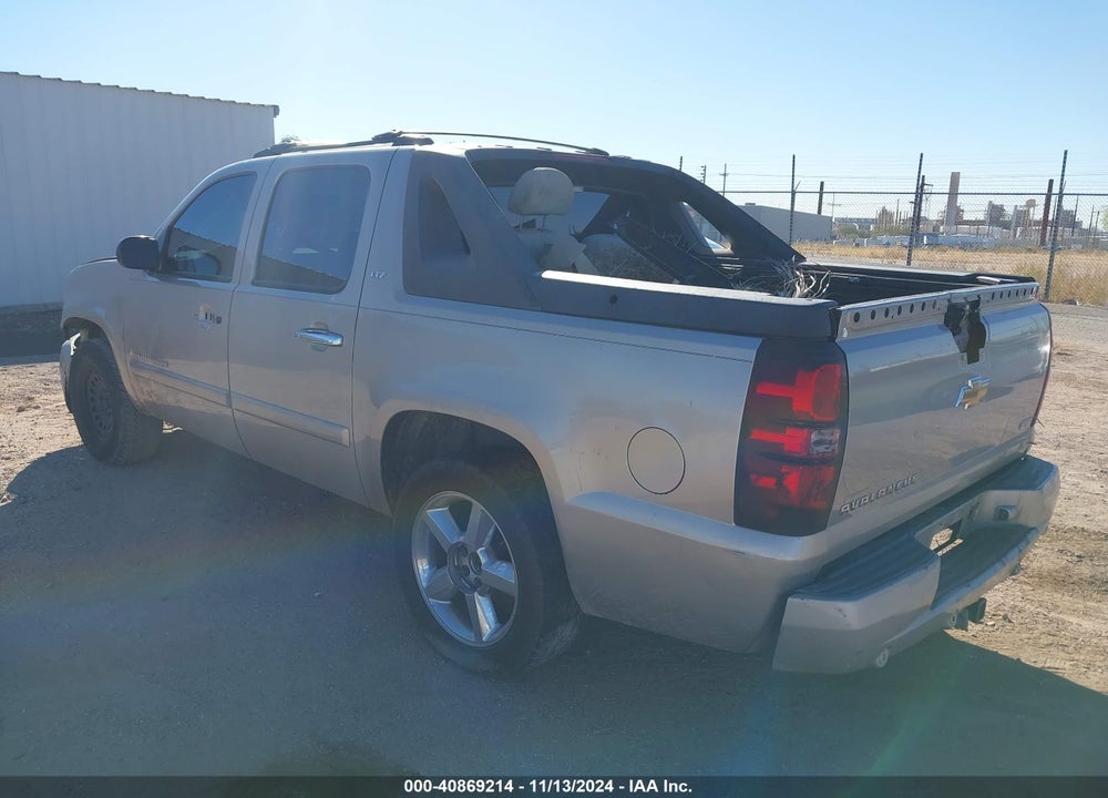2007 CHEVROLET AVALANCHE 1500 LTZ VIN: 3GNFK12337G317656