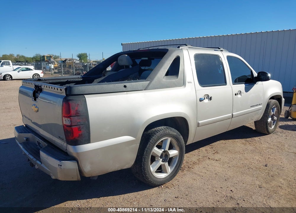 2007 CHEVROLET AVALANCHE 1500 LTZ VIN: 3GNFK12337G317656