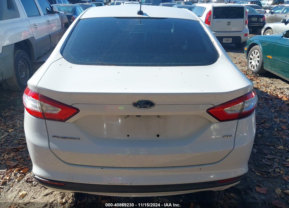 2015 FORD FUSION SE VIN: 1FA6P0H77F5113906