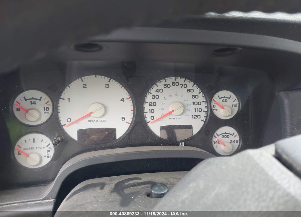 2005 DODGE RAM 2500 SLT/LARAMIE VIN: 3D7KR28C25G866526