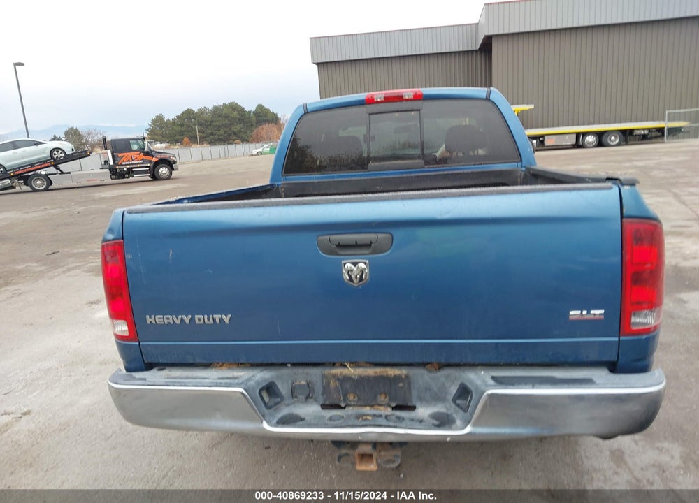 2005 DODGE RAM 2500 SLT/LARAMIE VIN: 3D7KR28C25G866526