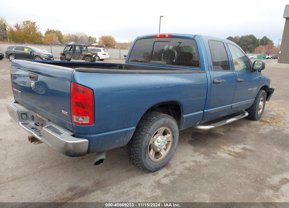 2005 DODGE RAM 2500 SLT/LARAMIE VIN: 3D7KR28C25G866526