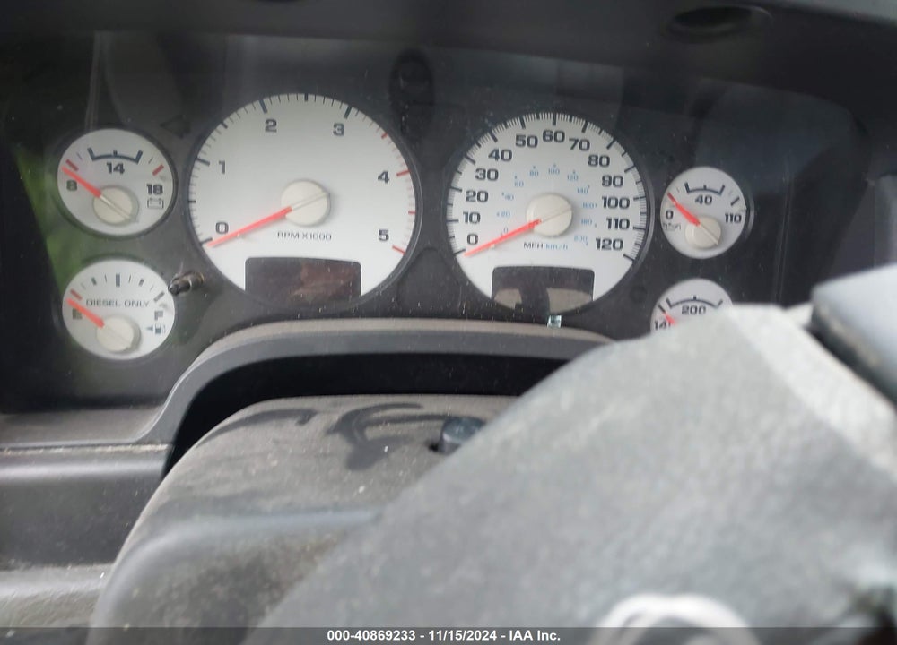 2005 DODGE RAM 2500 SLT/LARAMIE VIN: 3D7KR28C25G866526
