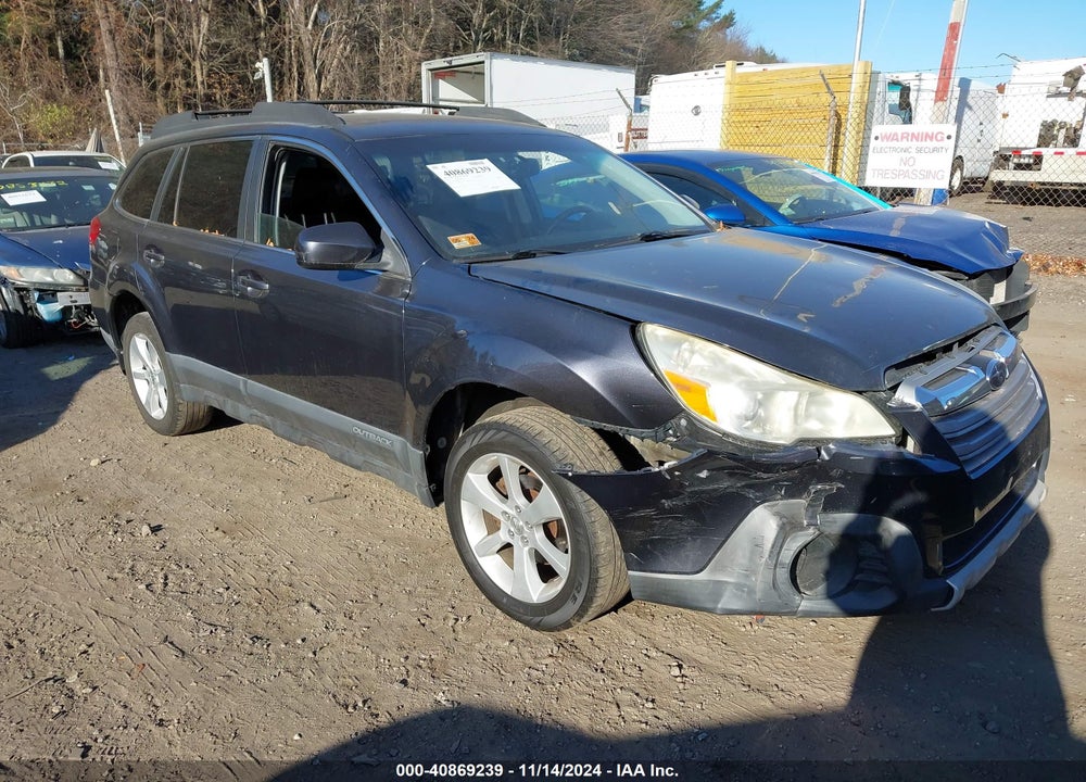 2013 SUBARU OUTBACK 2.5I LIMITED VIN: 4S4BRBKC6D3215741
