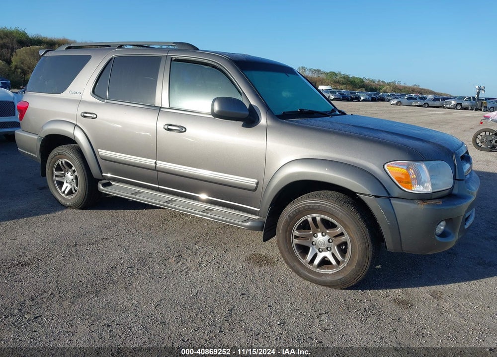 2006 TOYOTA SEQUOIA LIMITED V8 VIN: 5TDBT48A76S272586