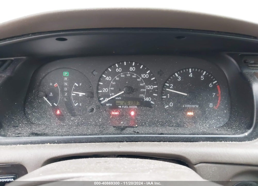 2001 TOYOTA CAMRY LE V6 VIN: JT2BF22K410309479