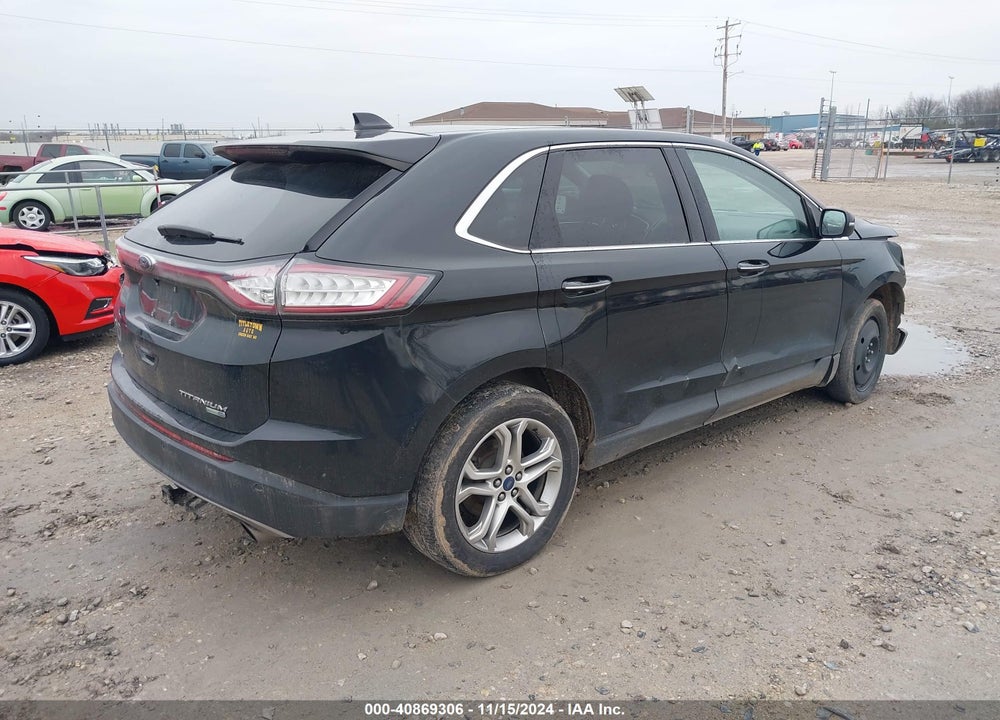 2017 FORD EDGE TITANIUM VIN: 2FMPK4K99HBB90379