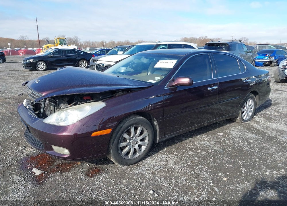 2004 LEXUS ES 330 VIN: JTHBA30G845002171