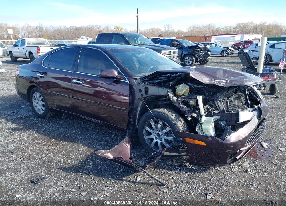 2004 LEXUS ES 330 VIN: JTHBA30G845002171