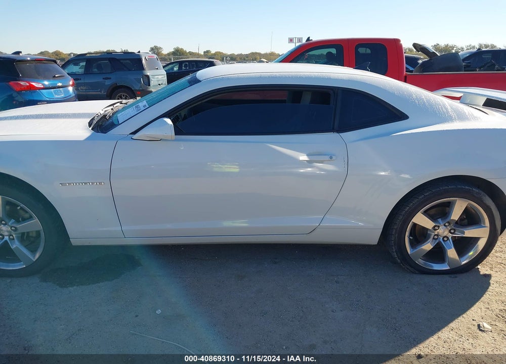 2012 CHEVROLET CAMARO 2LS VIN: 2G1FA1E36C9145708