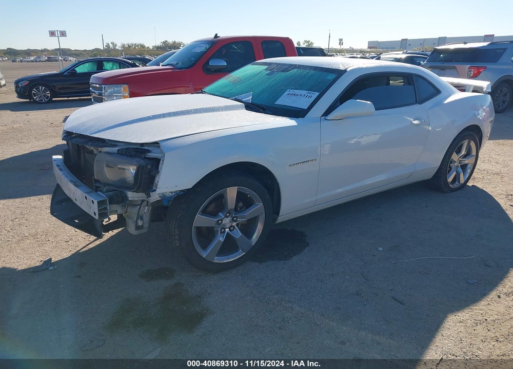 2012 CHEVROLET CAMARO 2LS VIN: 2G1FA1E36C9145708