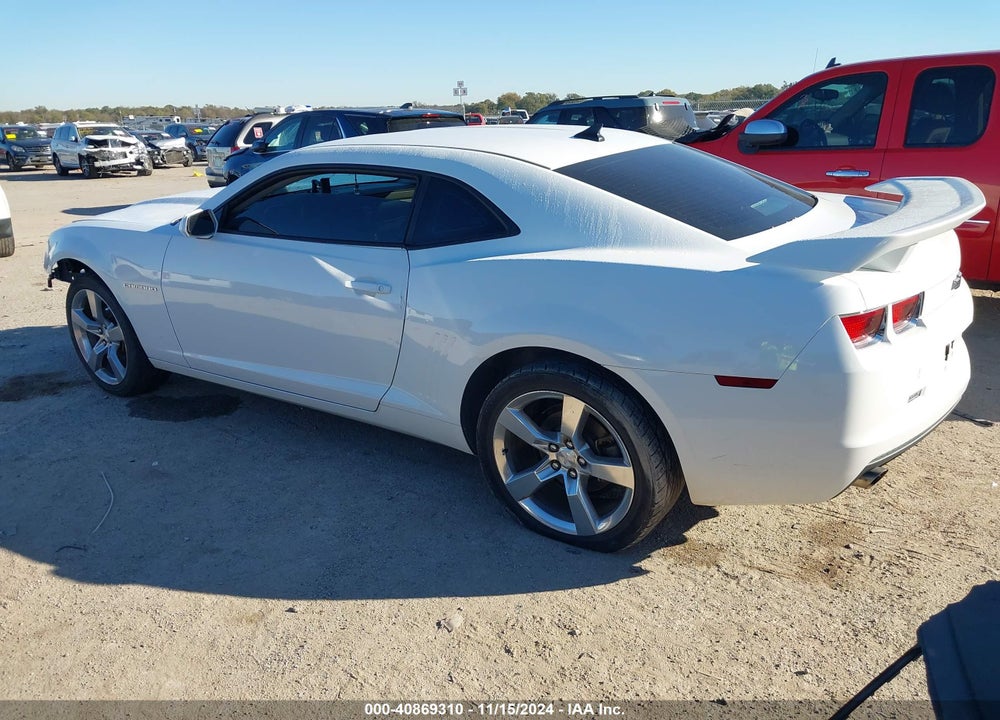 2012 CHEVROLET CAMARO 2LS VIN: 2G1FA1E36C9145708