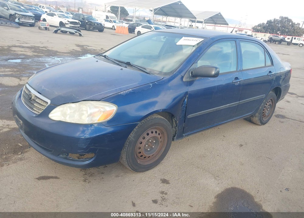 2007 TOYOTA COROLLA CE VIN: JTDBR32E270132177