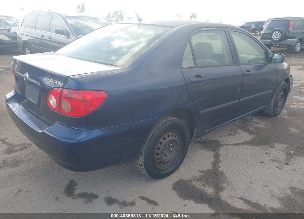 2007 TOYOTA COROLLA CE VIN: JTDBR32E270132177