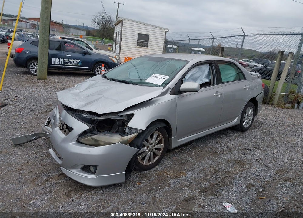 2009 TOYOTA COROLLA S VIN: 2T1BU40E19C151870