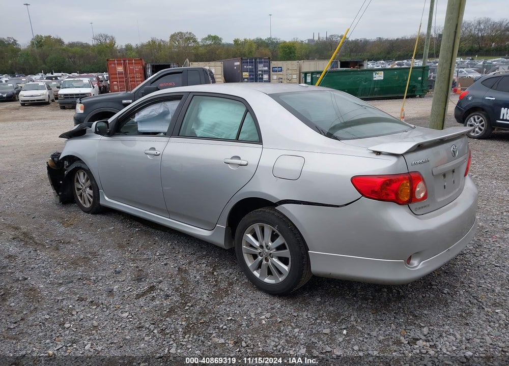 2009 TOYOTA COROLLA S VIN: 2T1BU40E19C151870