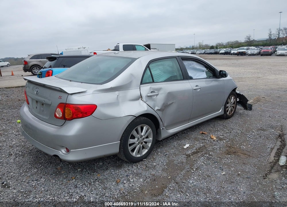2009 TOYOTA COROLLA S VIN: 2T1BU40E19C151870