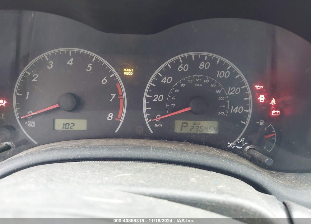 2009 TOYOTA COROLLA S VIN: 2T1BU40E19C151870