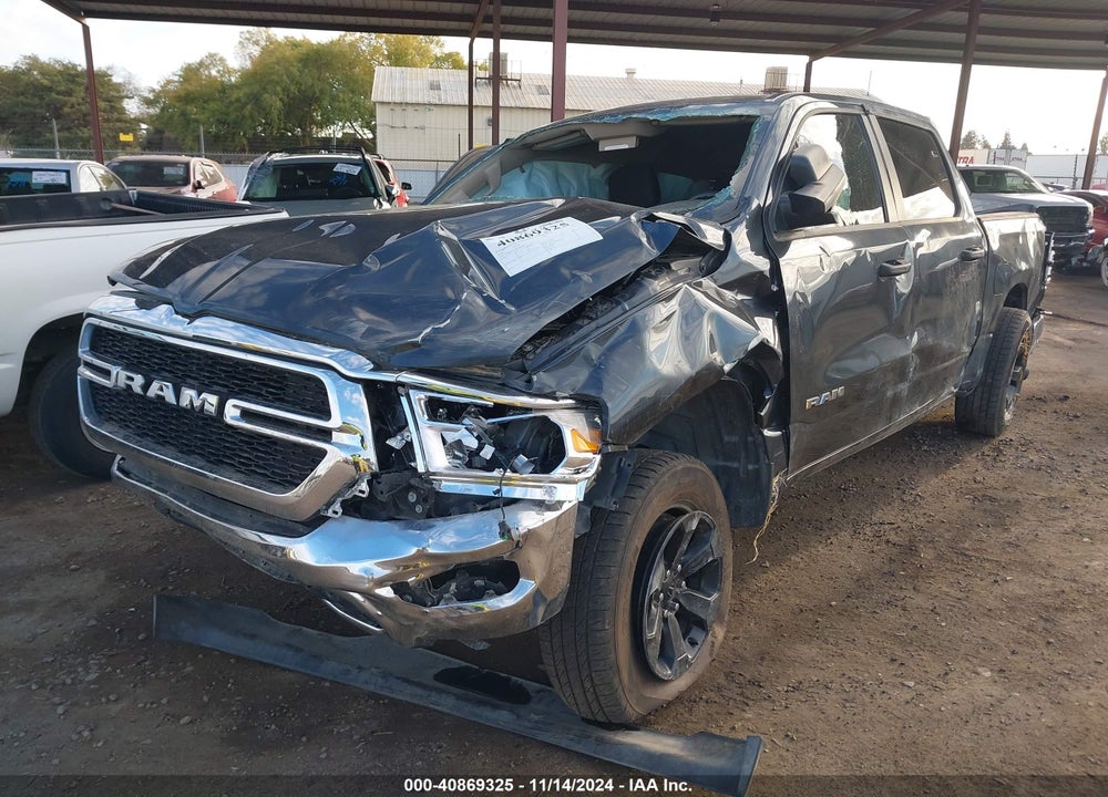 2019 RAM 1500 TRADESMAN 4X2 5'7 BOX VIN: 1C6RREGT6KN558541