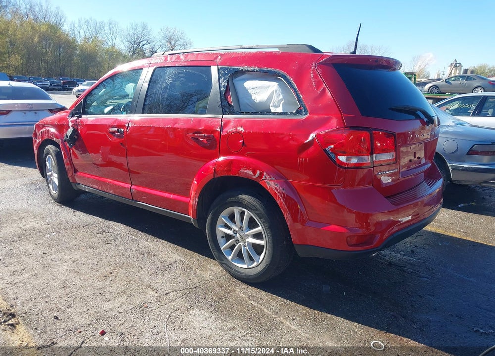 2018 DODGE JOURNEY SXT VIN: 3C4PDCBG0JT521819